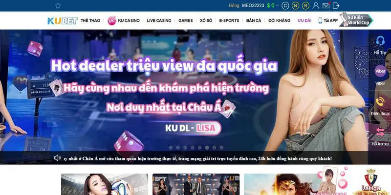 Sự uy tín của Kubet được thể hiện qua việc mục tiêu hoạt động